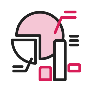 데이터 기반 혁신 지원 아이콘